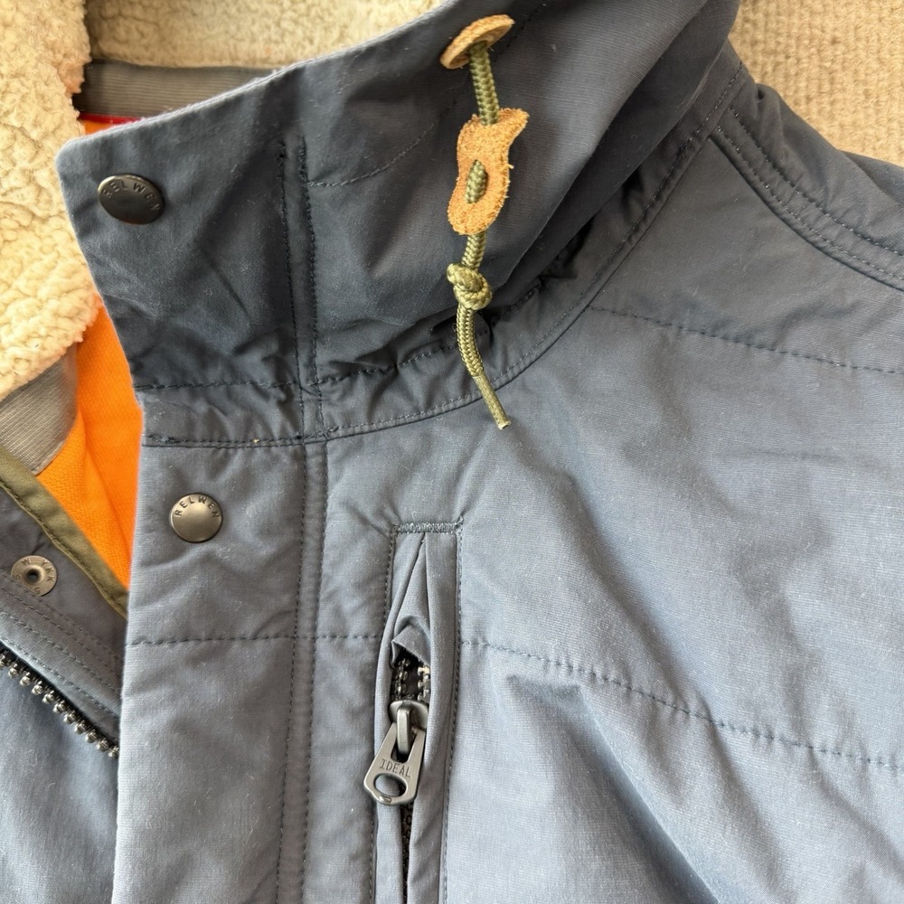 Relwen Channel Boarder Jacket Medium Navy Blue Huckberry Insulated Snow Coat L - Picture 8 of 11